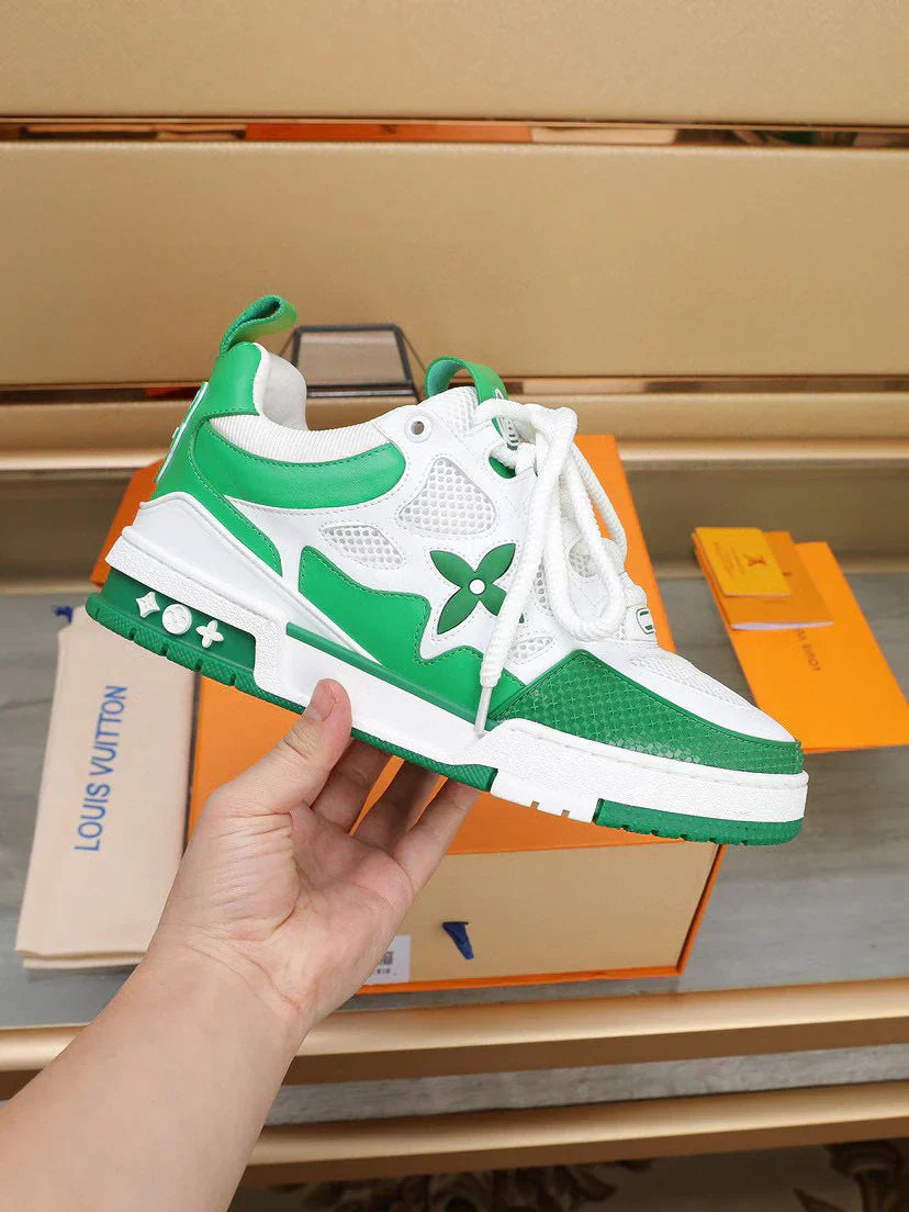 LV Skate - White Green