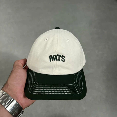 Boné Dad Hat Wats College Offwhite