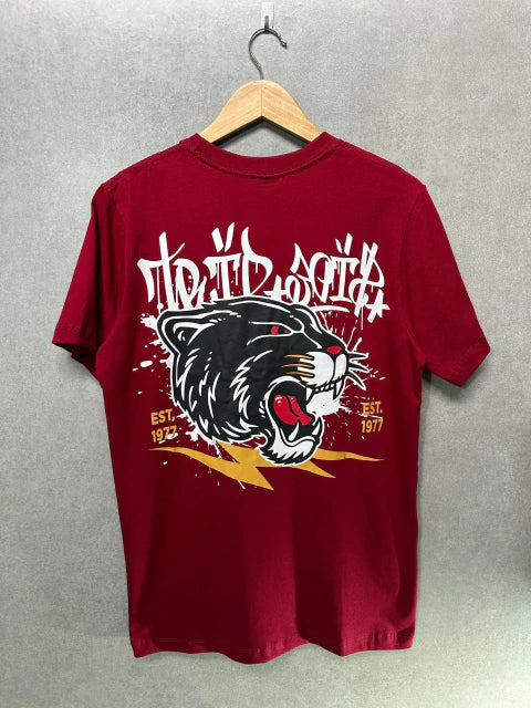 Camiseta Trip Side Panther Strike Bordo