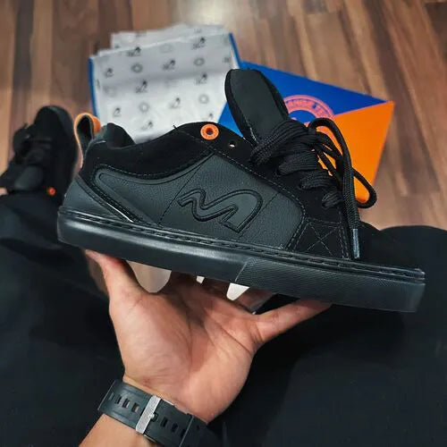 Tesla x Orange Hertz All Black Orange